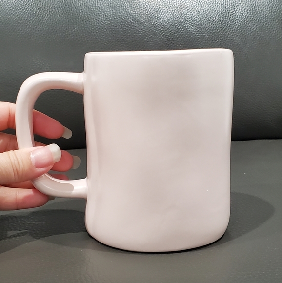Rae Dunn coffee mug WIFEY POOH light pink - Picture 2 of 4